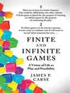 Cover image for Finite and Infinite Games